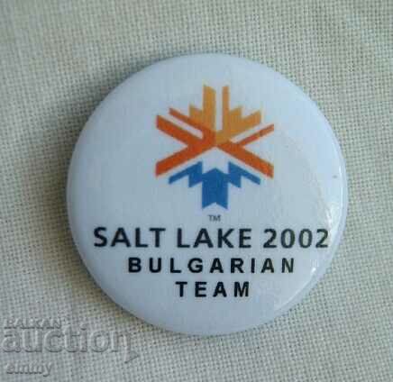 Olympiad Badge, Salt Lake City 2002 Olympic Games