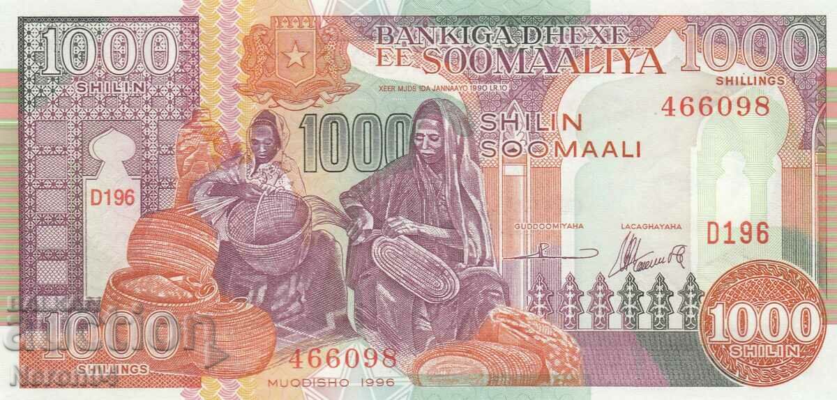 1000 shillings 1996, Somalia