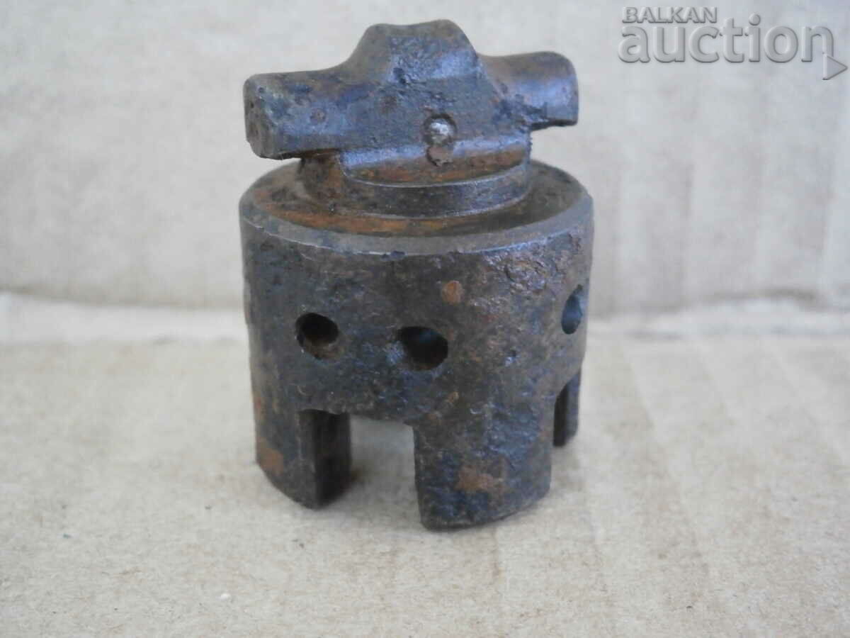 Delivery of Part detail of the bipod of a WW2 WWII Bren machine gun Delivery of Part detail of the bipod of a WW2 WWII Bren machine gun