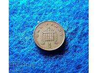 1 penny Marea Britanie 1993