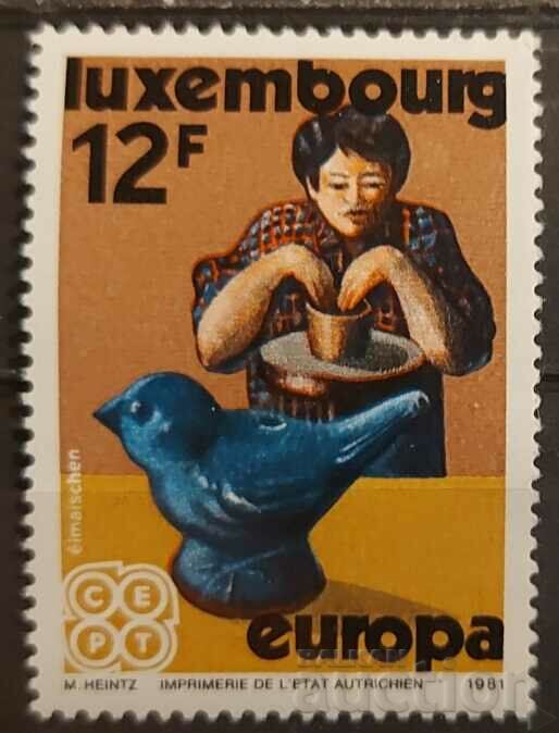 Luxembourg 1981 Europe CEPT MNH