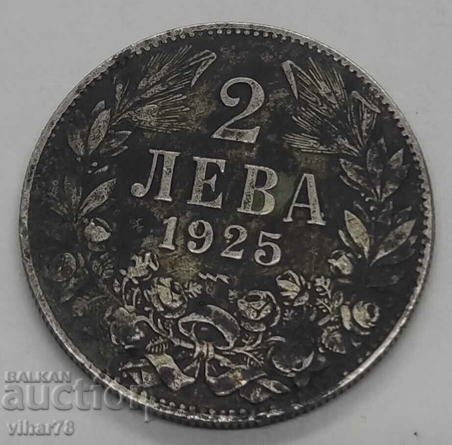 Монета 2 лева 1925