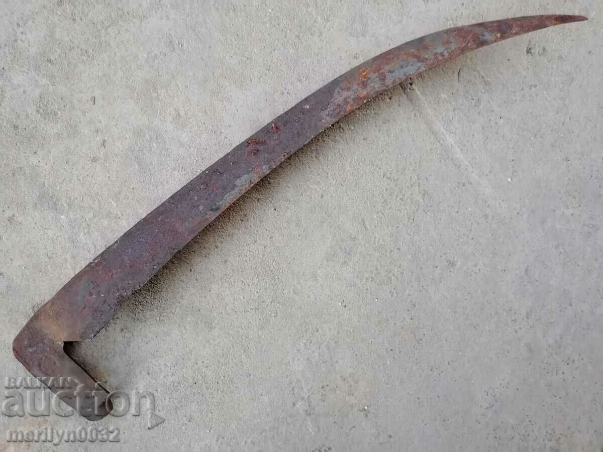 Old forged mowing hair, wrought iron USSR - 7 Old forged mowing hair, wrought iron USSR - 7