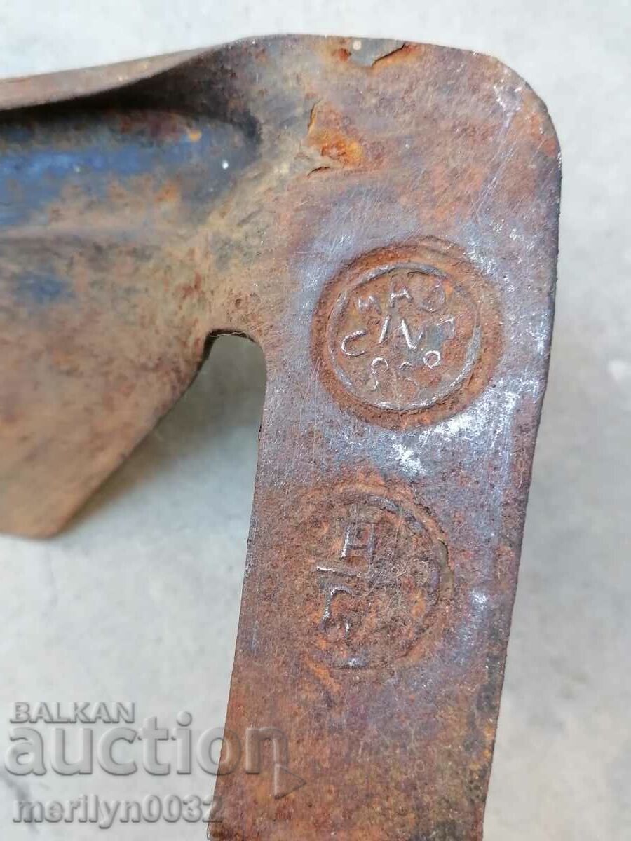 Παλιά σφυρήλατα μαλλιά κοπής, σφυρήλατο σίδερο της ΕΣΣΔ με τιμή 39.00 BGN | € 19.94