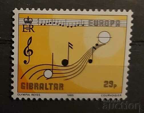 Гибралтар 1985 Европа CEPT Музика MNH