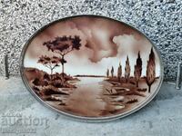 Czech porcelain tray, porcelain, tray, service