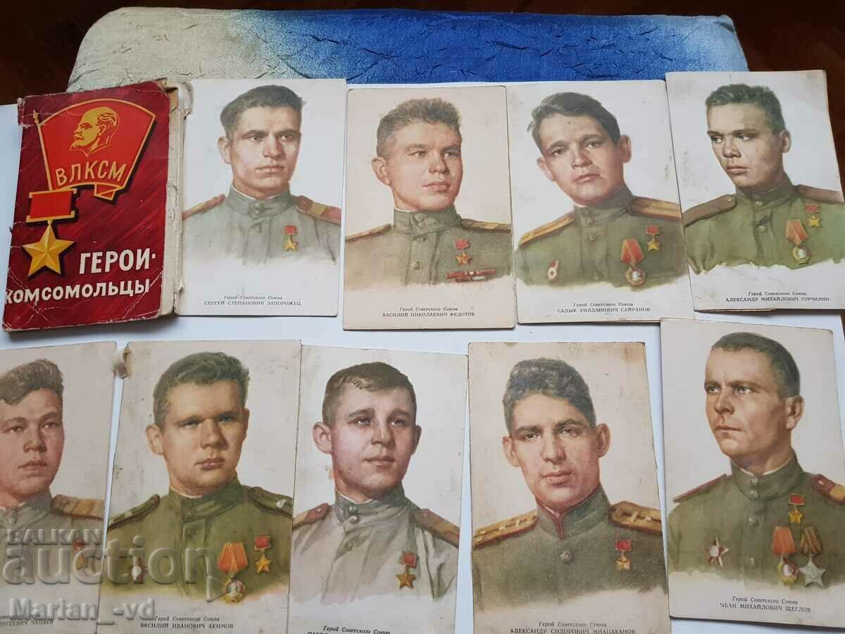 Παράδοση Παρτίδα 7 ρωσικά σετ καρτών