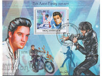 2009 Mozambic. Elvis Aaron Presley, 1935-1977. Bloc.