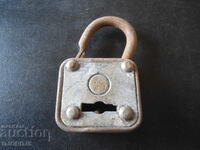 Old padlock, marking
