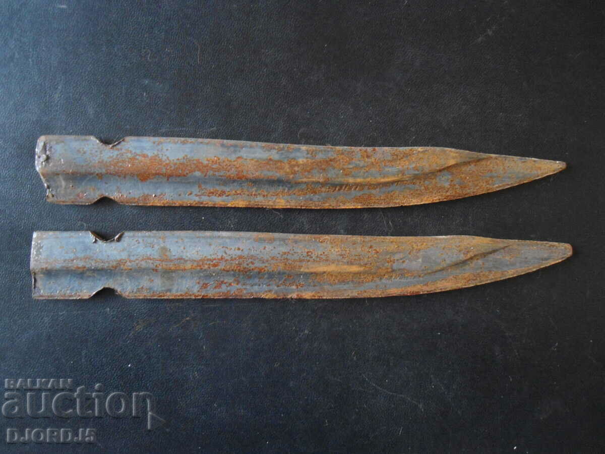 Old iron, blades, blanks