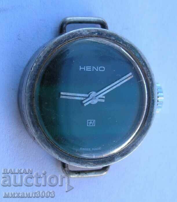 HENO SILVER MECHANICAL WOMEN'S WATCH