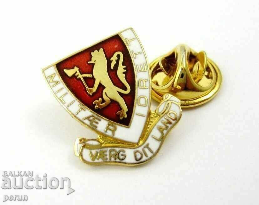 Military Badge-Norway-Military Propaganda-'Defend Your Country' with price 18.00 BGN | € 9.20 Military Badge-Norway-Military Propaganda-'Defend Your Country' with price 18.00 BGN | € 9.20