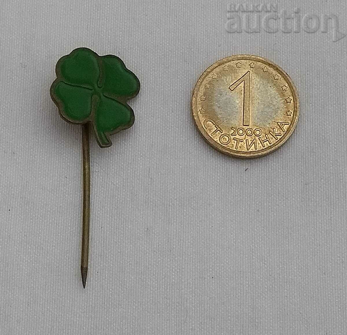 CLOVER LUCKY BADGE with price 3.00 BGN | € 1.53 CLOVER LUCKY BADGE with price 3.00 BGN | € 1.53