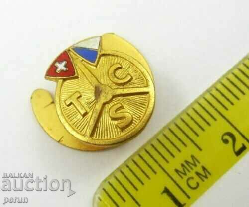 Old buttonhole-Switzerland-Zurich-Touring Club-Motorcycle Club-Rare - 5 Old buttonhole-Switzerland-Zurich-Touring Club-Motorcycle Club-Rare - 5