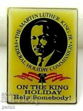 AMERICAN BADGE-MARTIN LUTHER KING-ΟΜΟΣΠΟΝΔΙΑΚΗ ΕΠΙΤΡΟΠΗ