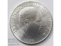 50 Shilling Silver Austria 1971 - Silver Coin #6