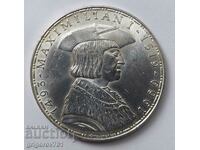 50 шилинга сребро Австрия 1961 - сребърна монета #7