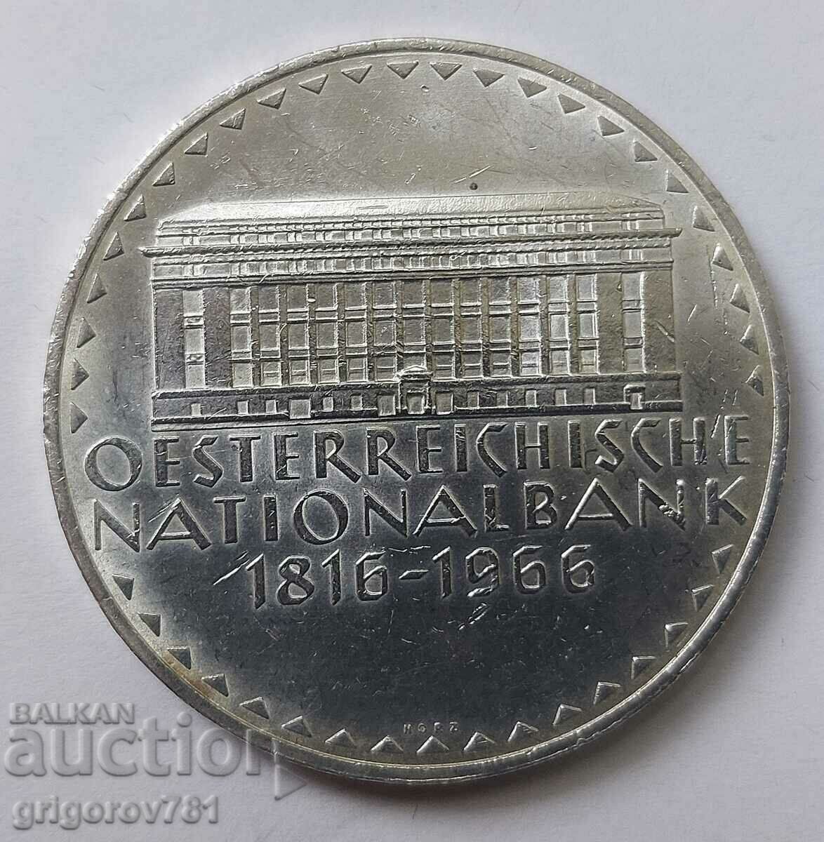 50 шилинга сребро Австрия 1966 - сребърна монета #8