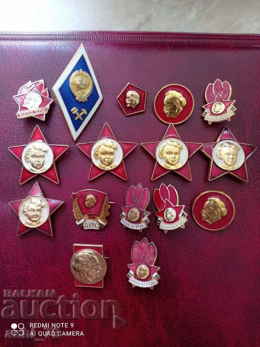 Enamel badges