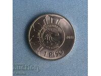 Philippines 1 peso 2011