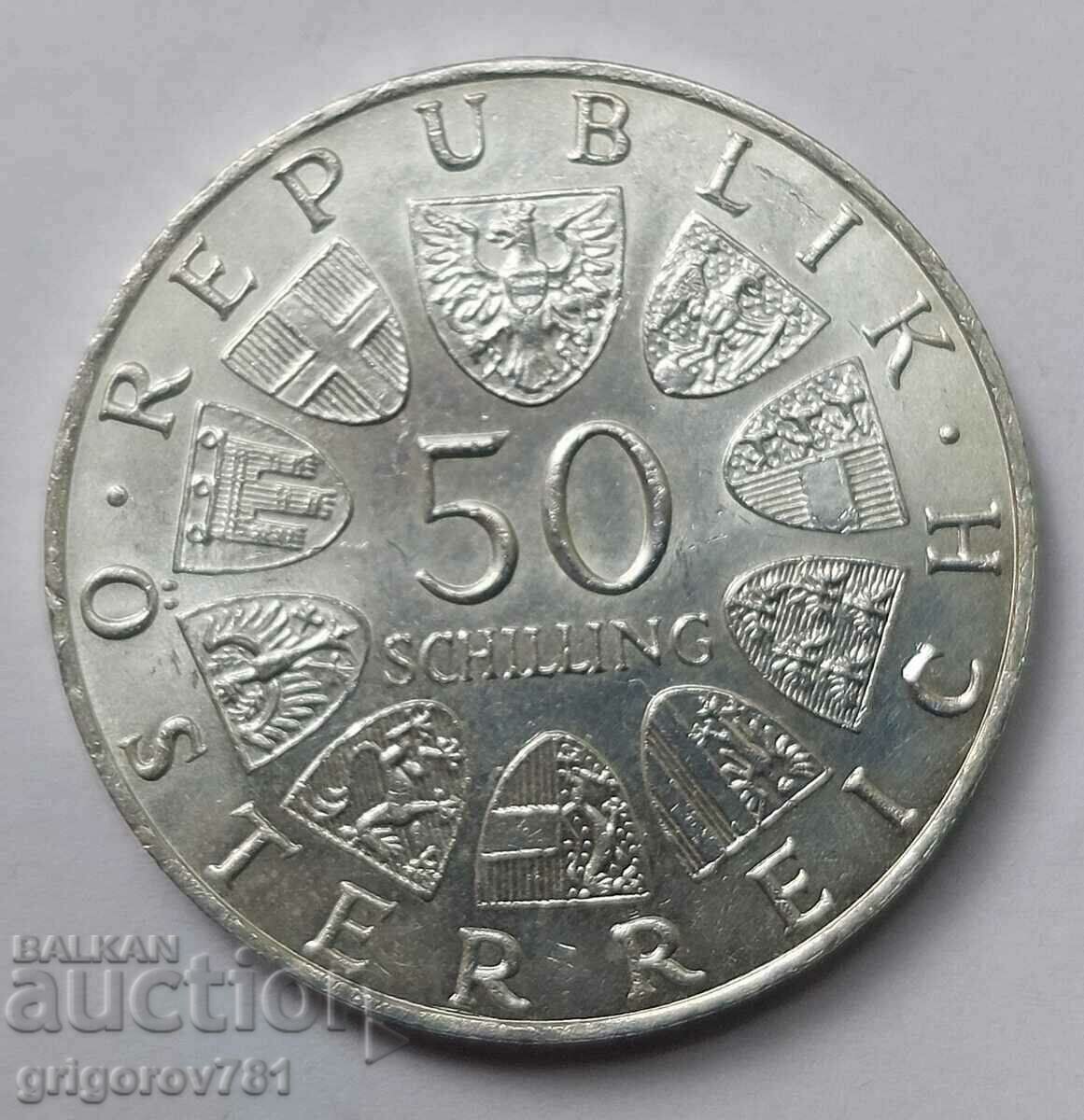 50 Shilling Silver Austria 1970 - Silver Coin #10 with price € 25.05 | 48.99 BGN 50 Shilling Silver Austria 1970 - Silver Coin #10 with price € 25.05 | 48.99 BGN