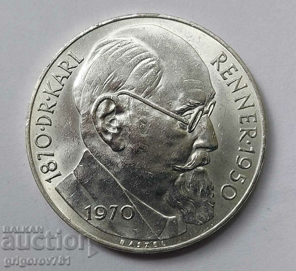 50 Shilling Silver Austria 1970 - Silver Coin #10