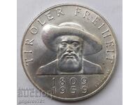 50 шилинга сребро Австрия 1959 - сребърна монета #15