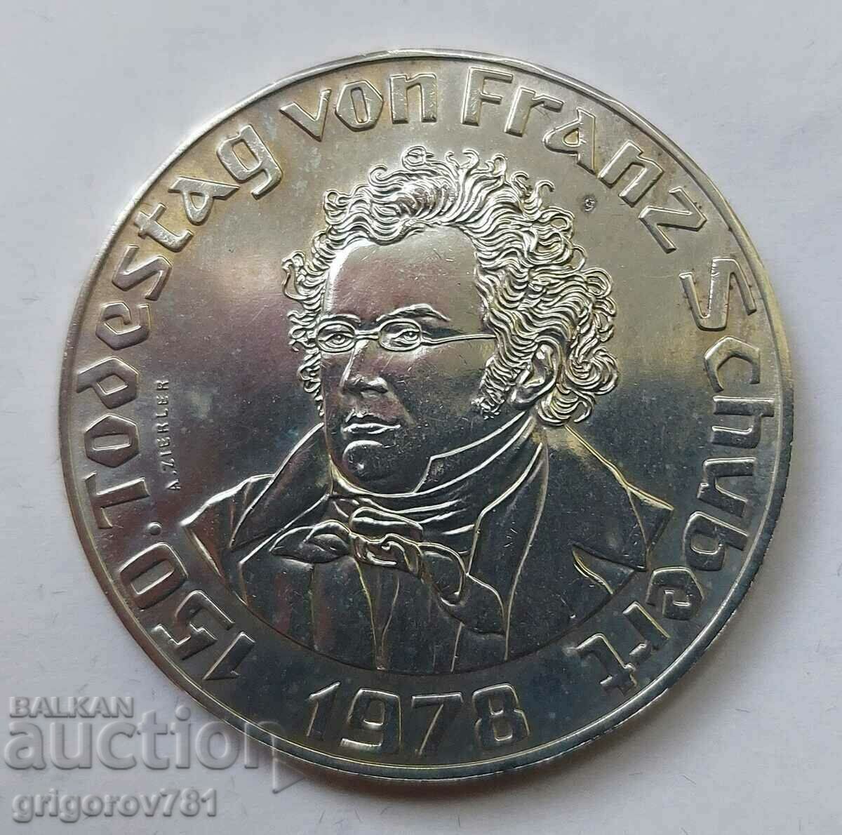 50 Shilling Silver Αυστρία 1978 - Ασημένιο νόμισμα #16
