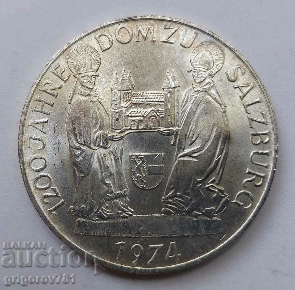 50 Shilling Silver Austria 1974 - Silver Coin #17