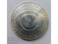 50 шилинга сребро Австрия 1974 - сребърна монета #19