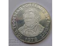 50 шилинга сребро Австрия 1978 пруф - сребърна монета #23
