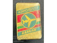 33814 България СССР знак авиокомпания Аерофлот и Балкан