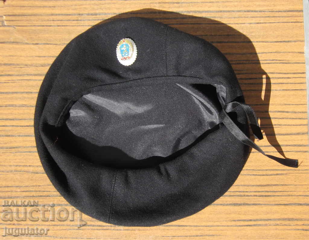 old bulgarian police black beret black berets from soc