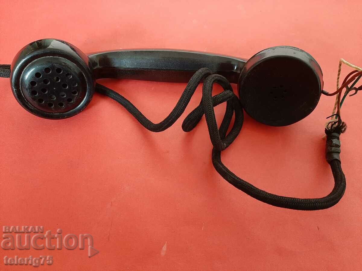 Бакелитова слушалка от телефон от 1960-те