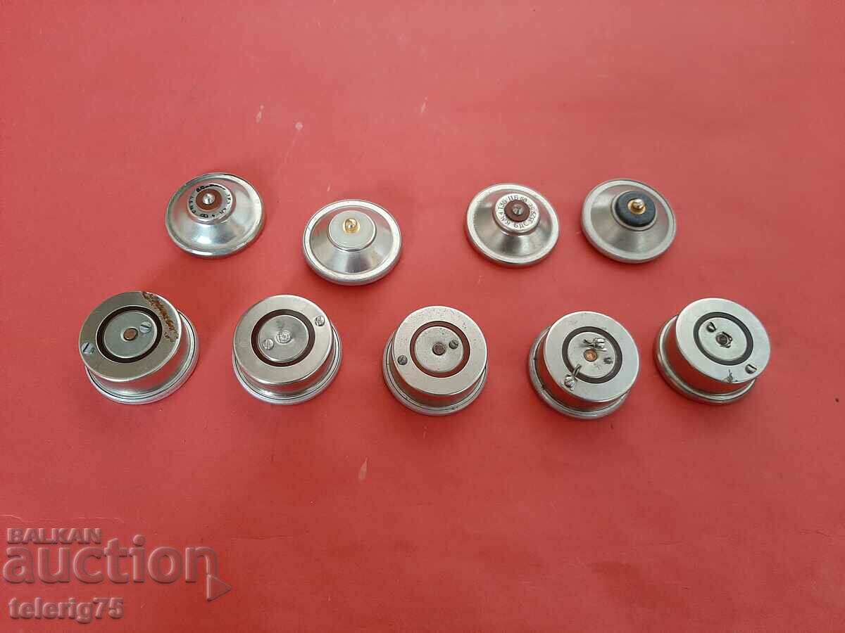 Old Microphones and Headphones from Landline Phones-9 pcs with price 25.00 BGN | € 12.78