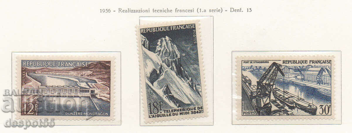 1956. France. Technical achievements.