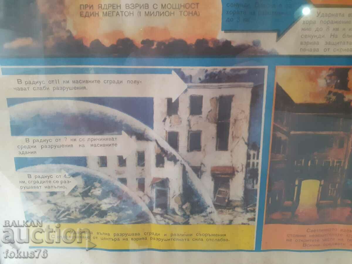 Large poster picture SOC civil defense - 5 Large poster picture SOC civil defense - 5