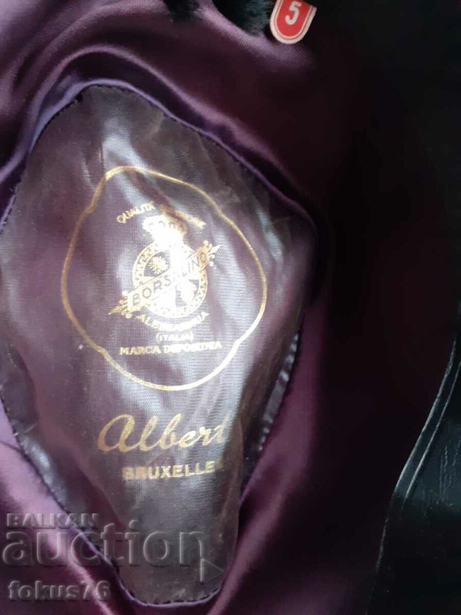 Auction Men's Borsalino Bomber Hat - Borsalino Auction Men's Borsalino Bomber Hat - Borsalino