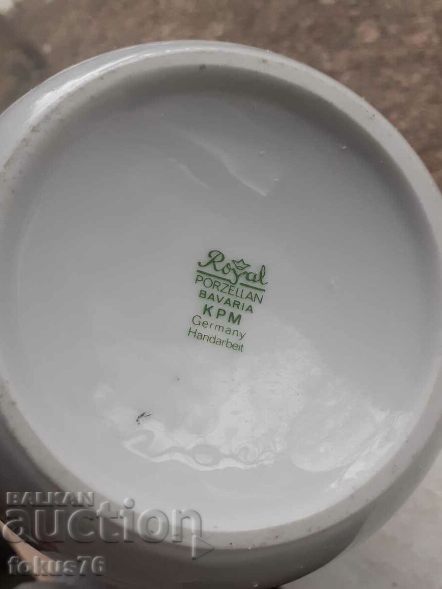 KPM Bavaria porcelain vase - 6 KPM Bavaria porcelain vase - 6