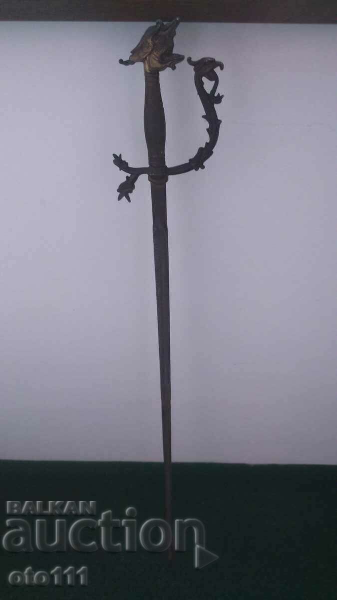 OLD DECORATIVE SWORD - 7 OLD DECORATIVE SWORD - 7