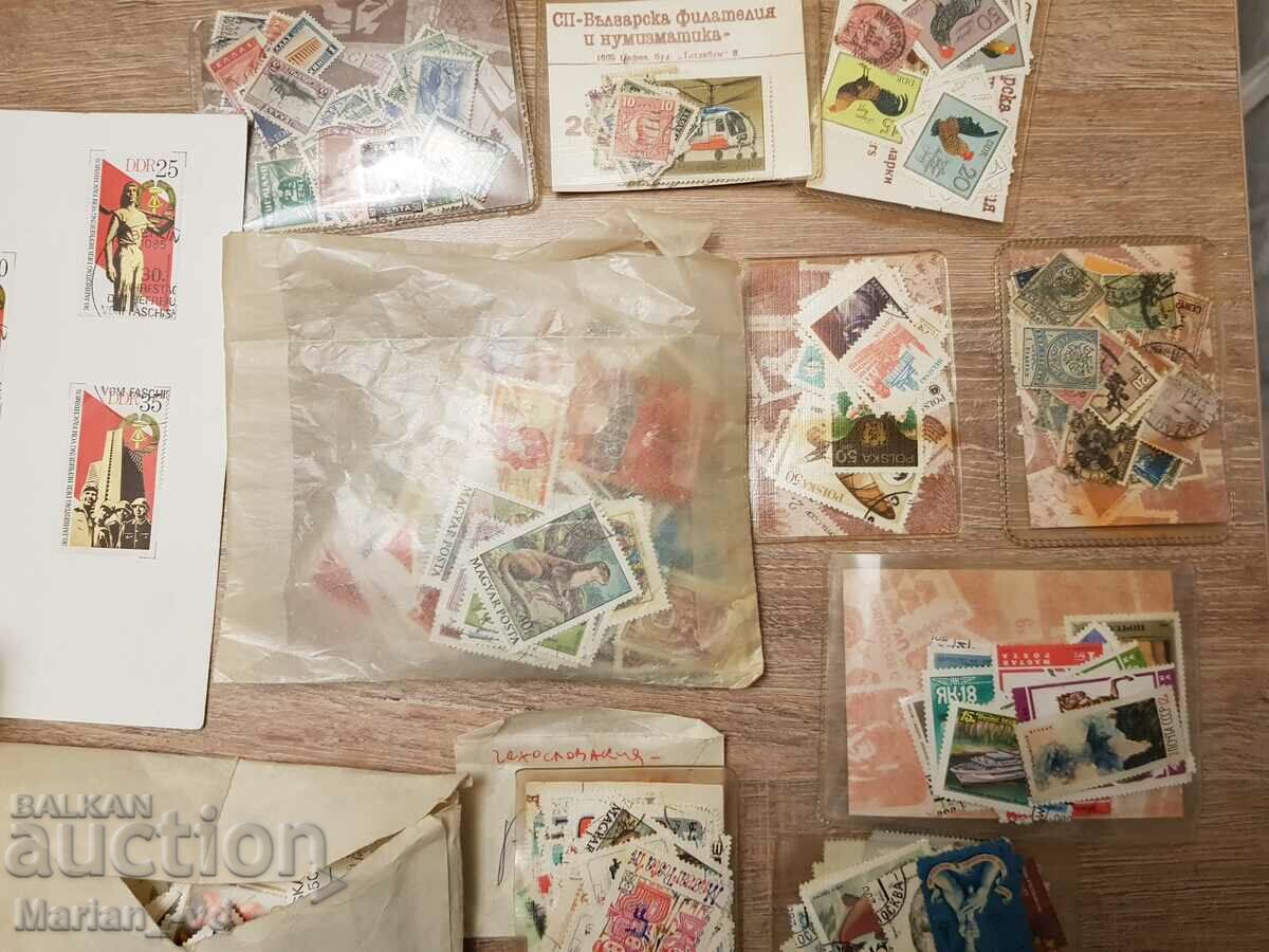Collection of postage stamps 1020 pieces - 5 Collection of postage stamps 1020 pieces - 5