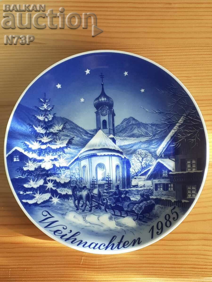 NICE PORCELAIN PLATE. COLLECTION. MADE IN GERMANY.