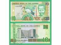 (¯` '•. GAMBIA 10 dalasi 2013 UNC ¸. •' '°)