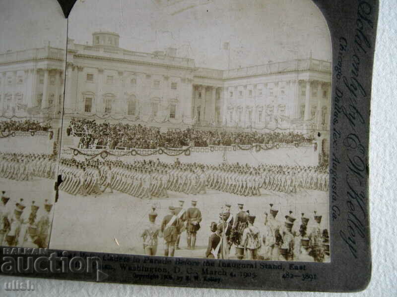 1905 Παρέλαση στο West point στερεοσκοπικό καρτ-ποστάλ της Ουάσιγκτον με τιμή 80.00 BGN | € 40.90 1905 Παρέλαση στο West point στερεοσκοπικό καρτ-ποστάλ της Ουάσιγκτον με τιμή 80.00 BGN | € 40.90