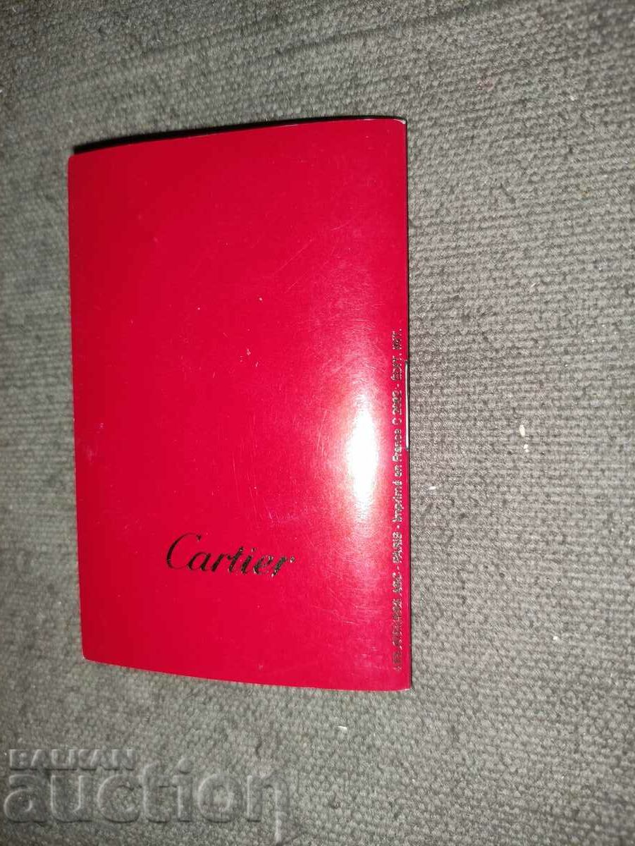 Certificat de Garantie Internationale briquettes Cartier - 5 Certificat de Garantie Internationale briquettes Cartier - 5