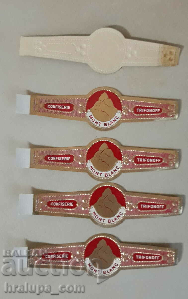 Mont Blanc liqueur labels new with price 5.00 BGN | € 2.56