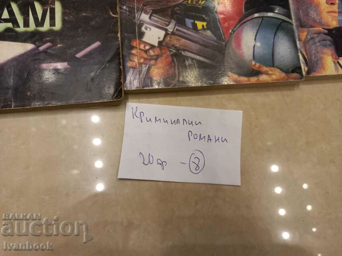 Delivery of Crime novels lot 20 pcs. 08 Delivery of Crime novels lot 20 pcs. 08