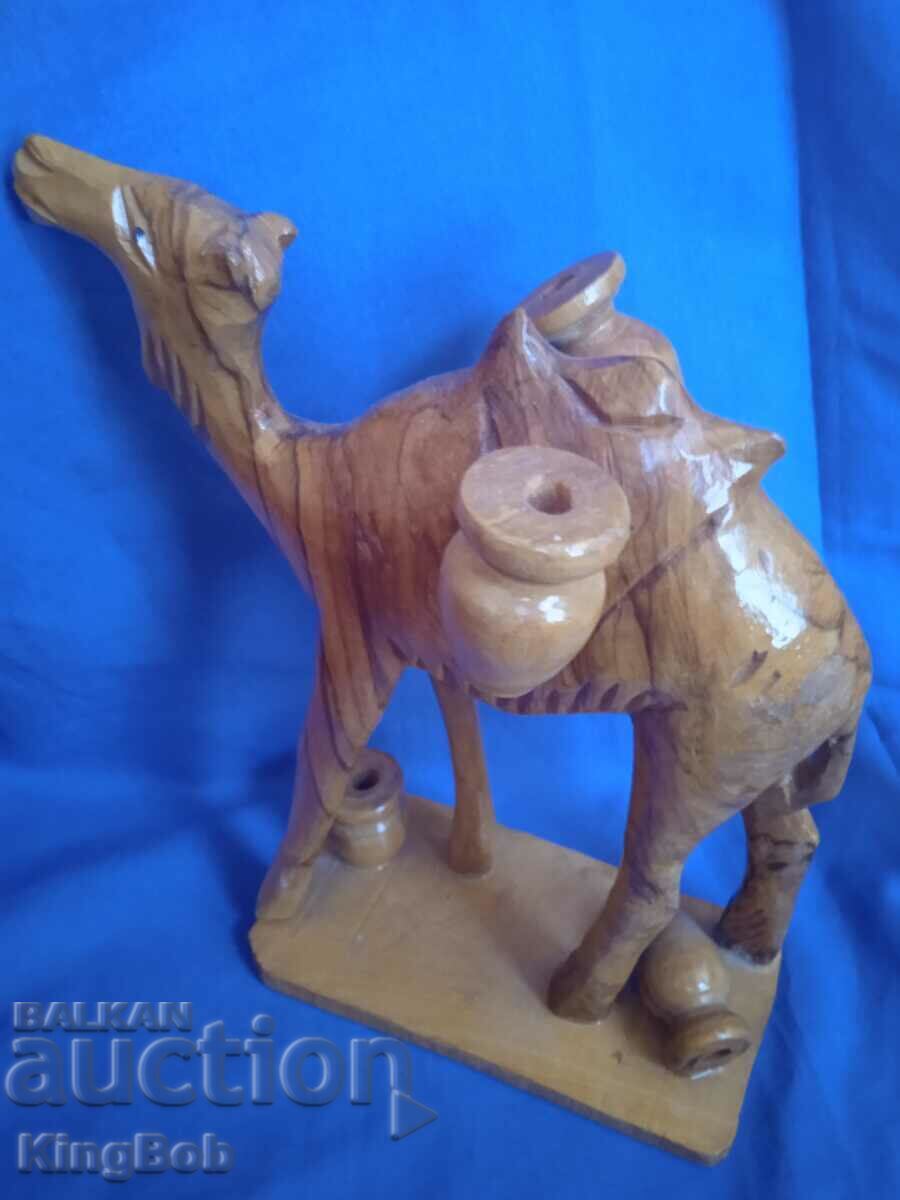 ΕΞΑΙΡΕΤΙΚΗ ΞΥΛΙΝΗ ΑΙΓΥΠΤΙΑΚΗ ΦΙΓΟΥΡΑ ΚΑΜΗΛΑΣ - 5