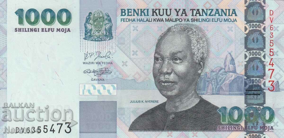 1000 de șilingi 2003, Tanzania