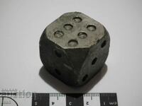 Metal dice - 3 cm